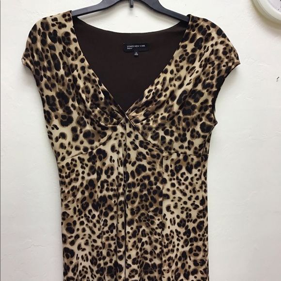 Jones Leopard printSwing dress - Picture 2 of 12